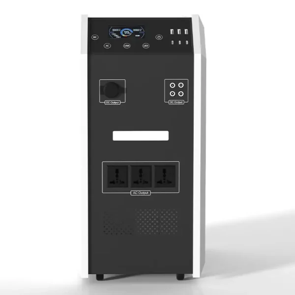 SL-101 1000W/2000W High Power Solar Energy Storage System - Image 4